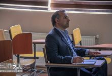 گزارش تصویری | سخنرانی علمی چگونگی تشکیل دهانه های نوری شهابسنگها | پروفسور روچته از کشور فرانسه  